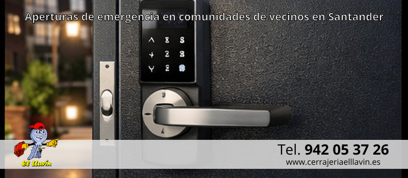 Aperturas de emergencia en comunidades de vecinos en Santander Aperturas de emergencia en comunidades de vecinos en Santander